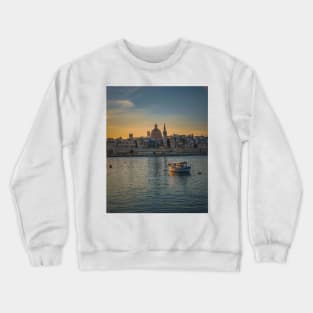 Malta Sunset Crewneck Sweatshirt